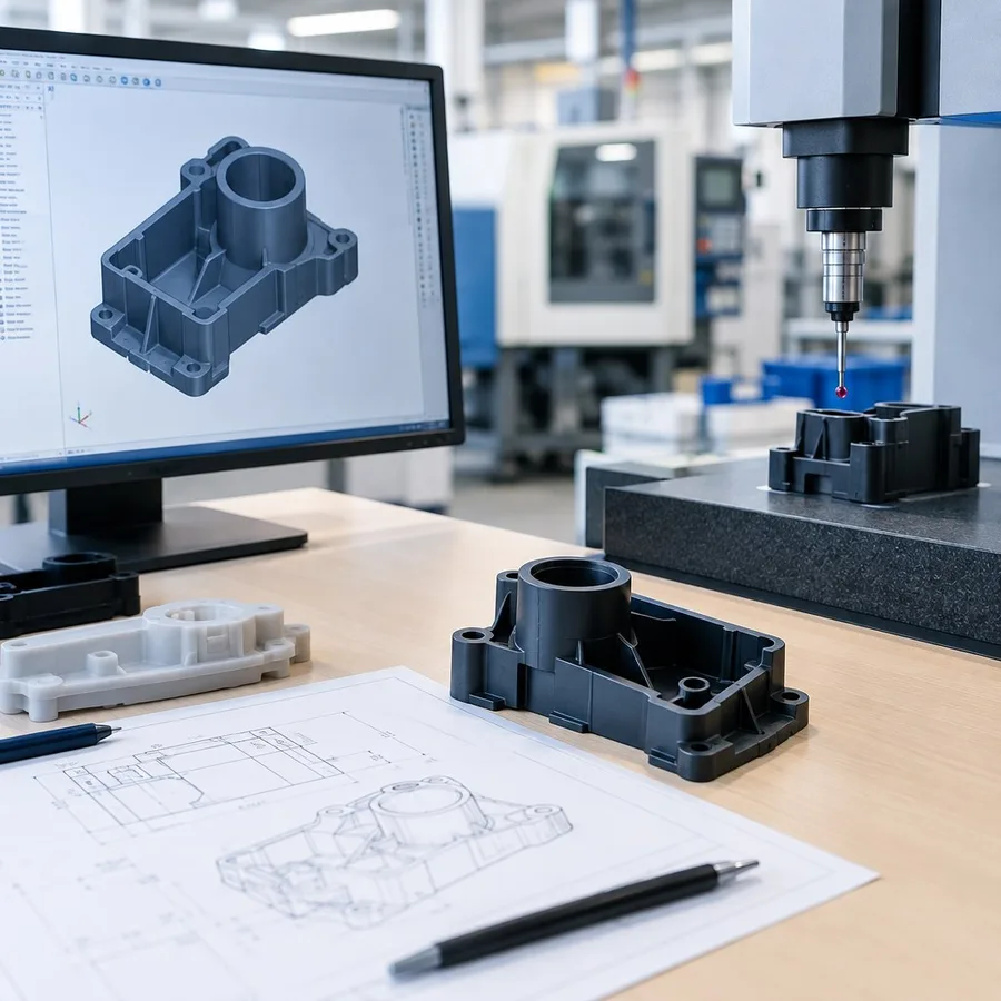 Pièces plastiques sur mesure : de la conception au contrôle qualité