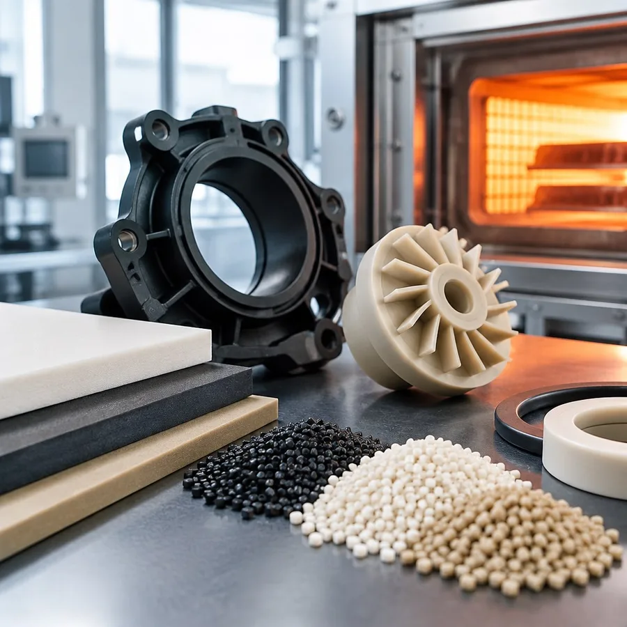Plastiques techniques haute température : propriétés, limites et applications industrielles