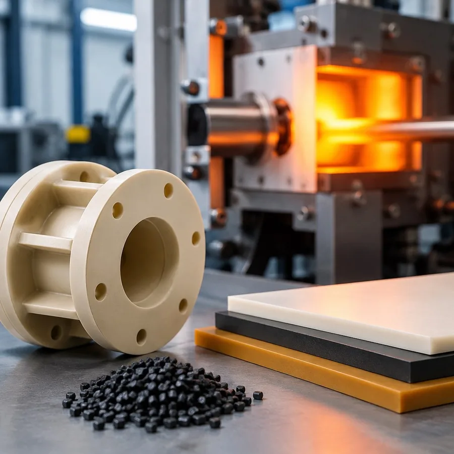 Plastiques techniques haute température : propriétés, limites et applications industrielles