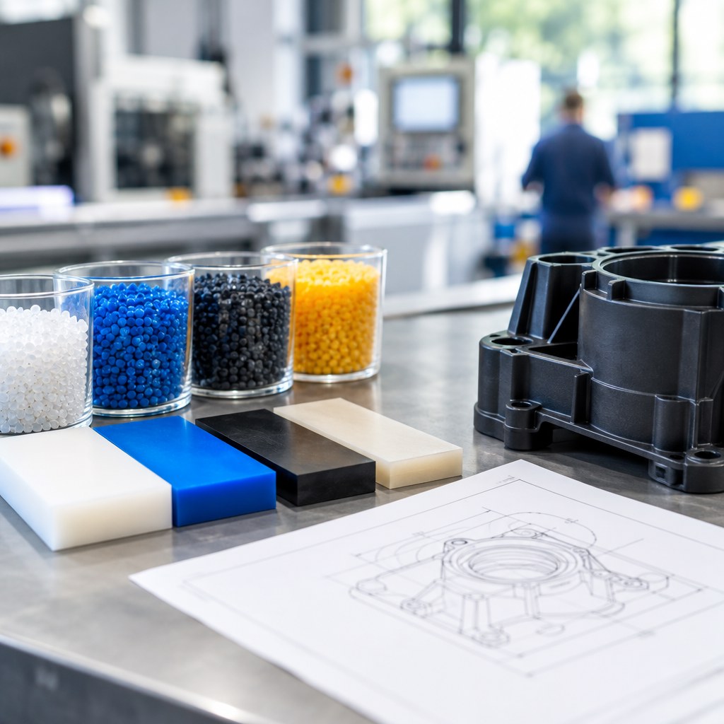 Comment choisir la matière plastique adaptée à une pièce industrielle ?