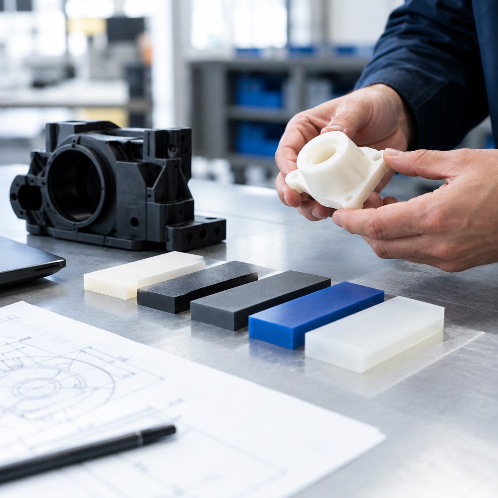 Comment choisir la matière plastique adaptée à une pièce industrielle ?
