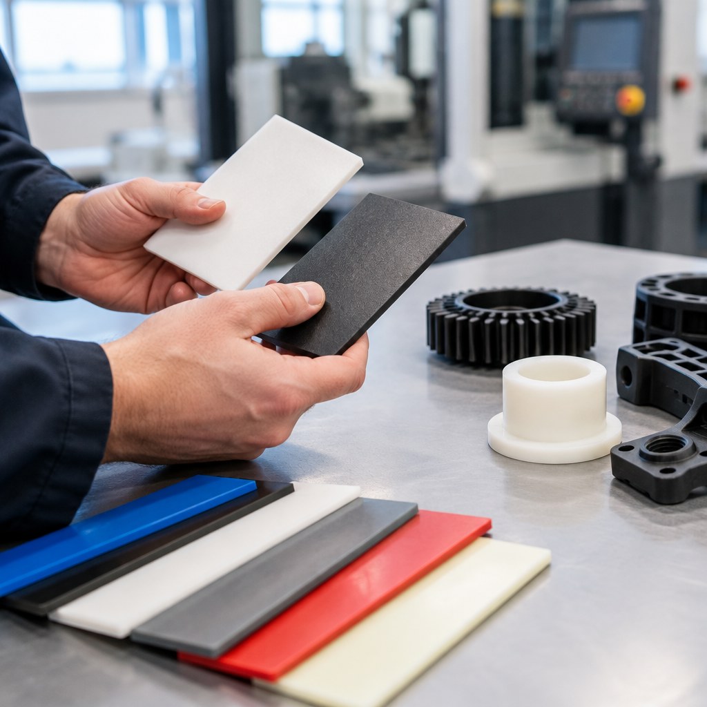 Comment choisir la matière plastique adaptée à une pièce industrielle ?