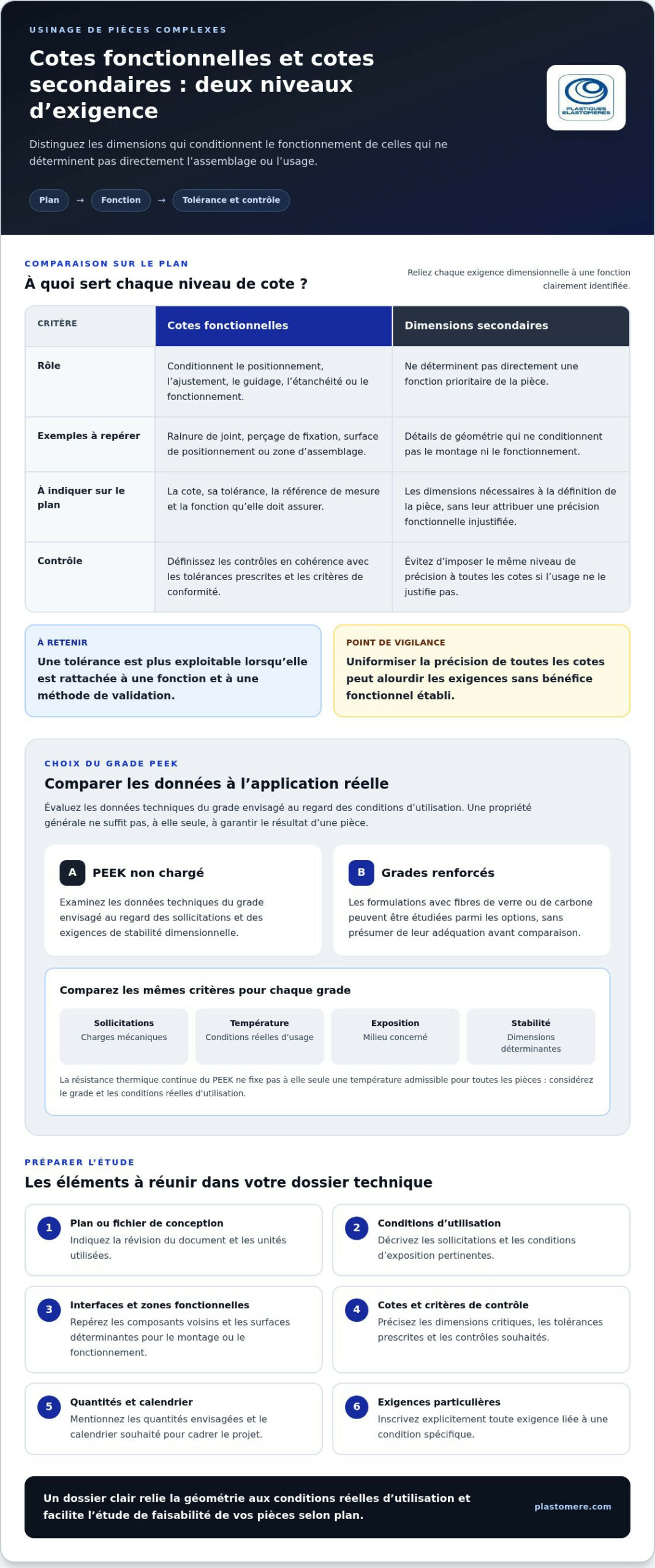 Usinage de pièces complexes en PEEK : comment cadrer votre projet en 2026