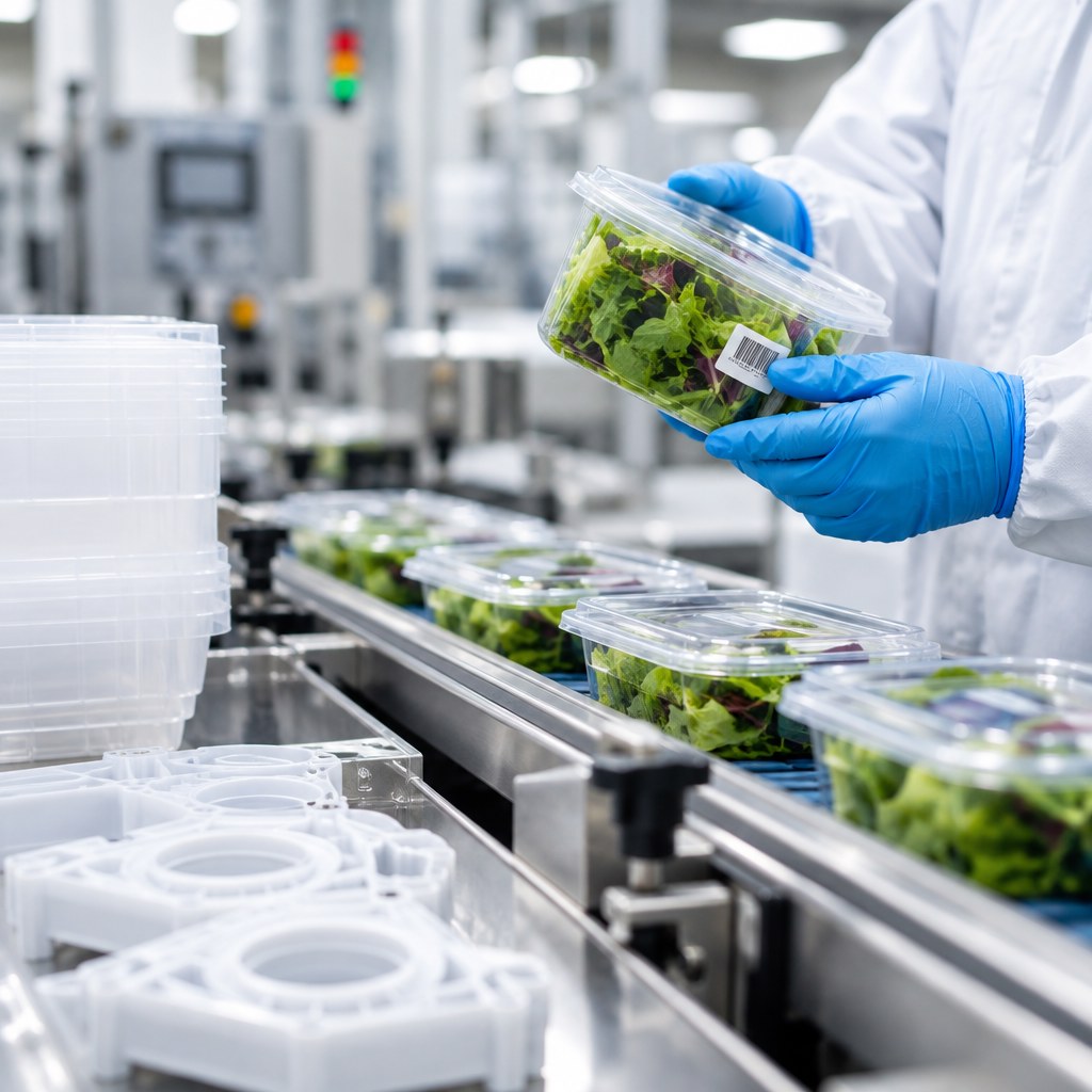 Pièces plastiques pour l’industrie agroalimentaire : exigences, traçabilité et bonnes pratiques