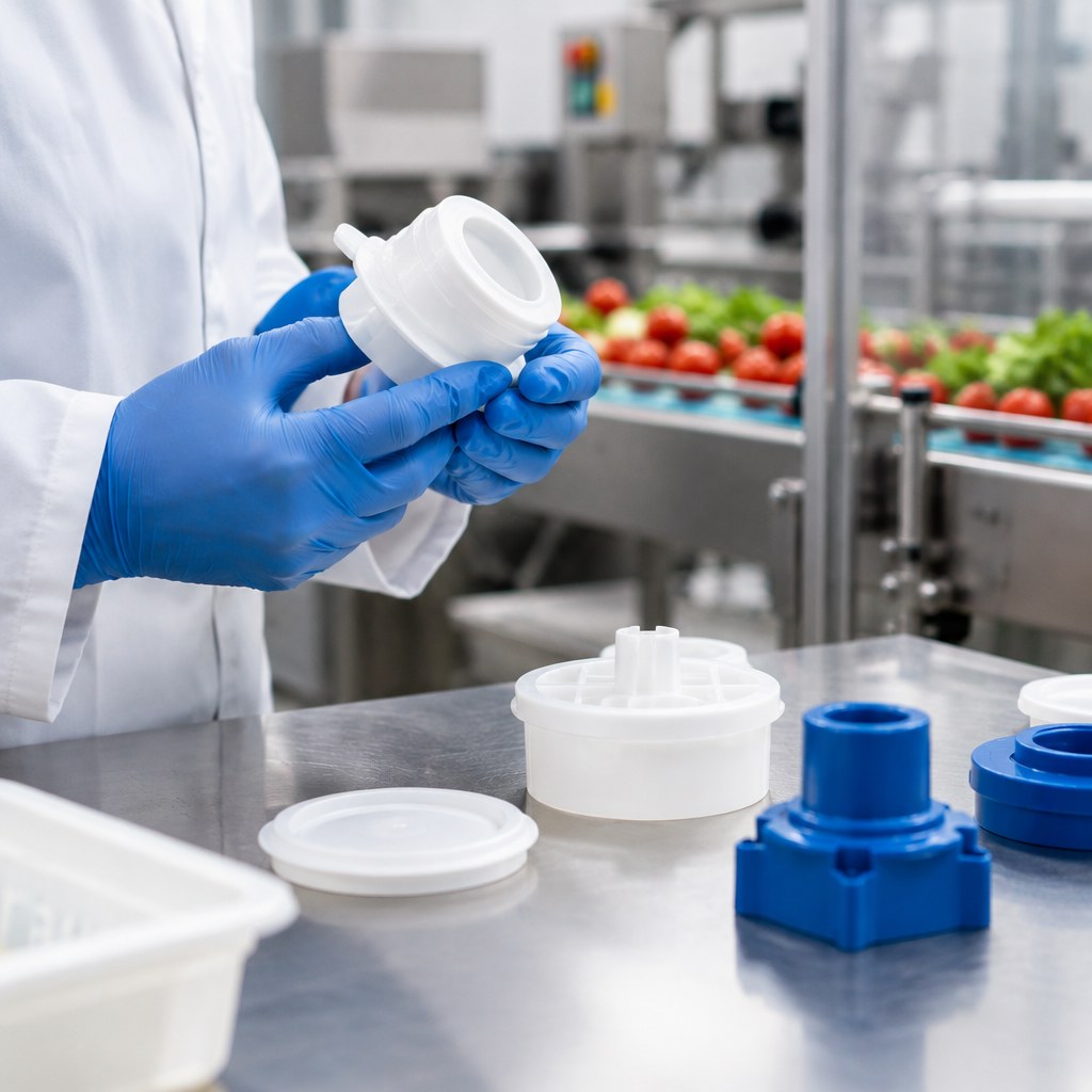 Pièces plastiques pour l’industrie agroalimentaire : exigences, traçabilité et bonnes pratiques